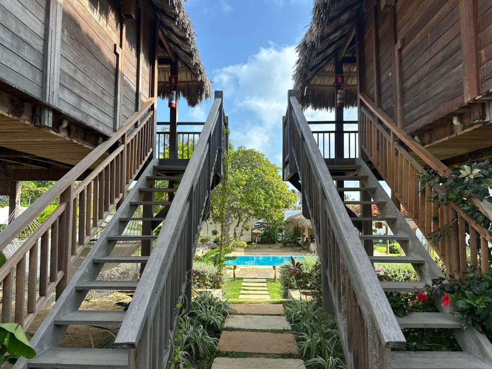 Pousada Casa Caju Bangalows กุมบูกุ ภายนอก รูปภาพ